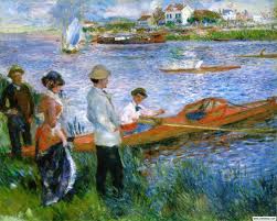Pierre-Auguste Renoir's "Oarsmen at Chatou"