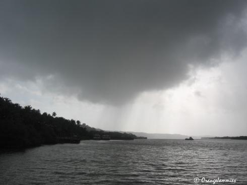 Storm over the Mandovi